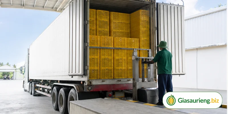 Chi phí vận chuyển sầu riêng ảnh hưởng thế nào đến giá thu mua?