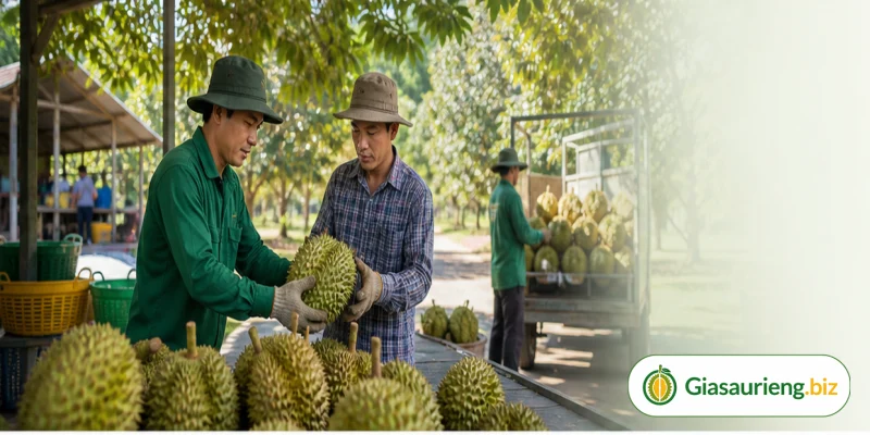 Giá sầu riêng hôm nay: cách đọc bảng giá và theo dõi biến động thị trường