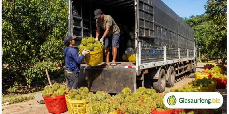 Giá sầu riêng loại A: tiêu chí nào quyết định mức giá cao?