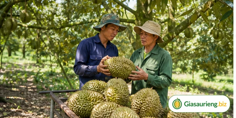 Thời tiết ảnh hưởng giá sầu riêng như thế nào?