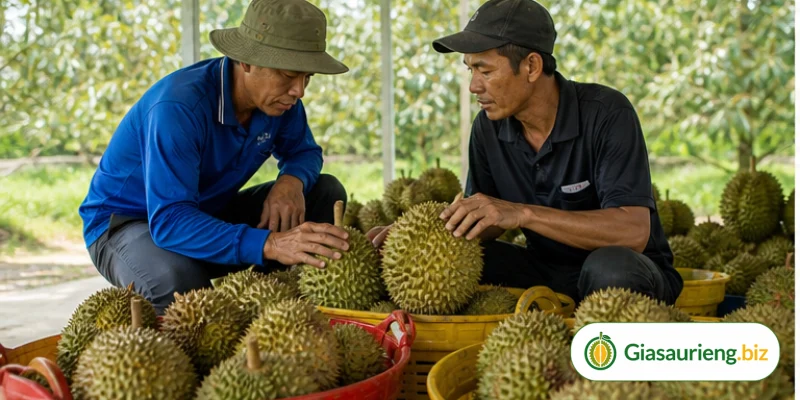 Tiêu chuẩn chất lượng sầu riêng xuất khẩu: người trồng cần hiểu gì?